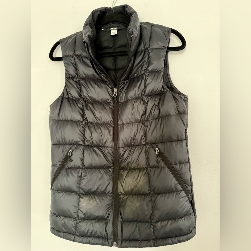 REI Women's Quilted Black Vest